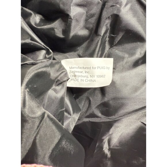 Carolina Herrera Good Girl Rose Gold Metallic Tote Bag With Black Straps & Inner - Picture 3 of 4